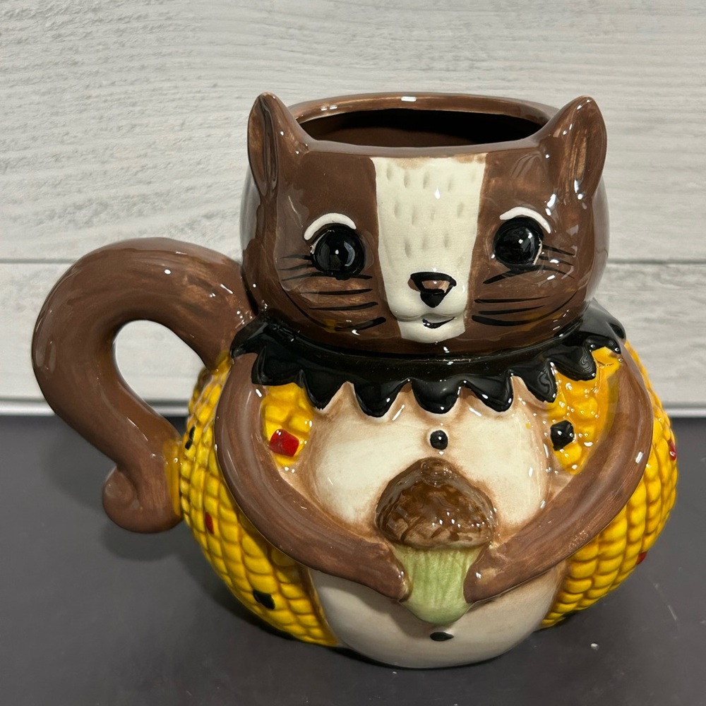 Johanna Parker Fall Squirrel Mug